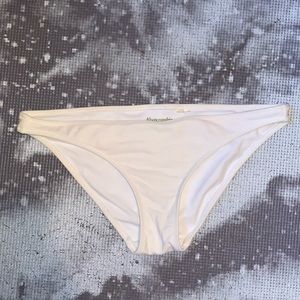 White Abercrombie and Fitch Bikini Bottoms